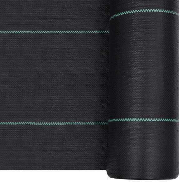 Estera de control de malezas y raíces PP negro 2x150 m Estera de control de malezas y raíces PP negro 2x150 m
