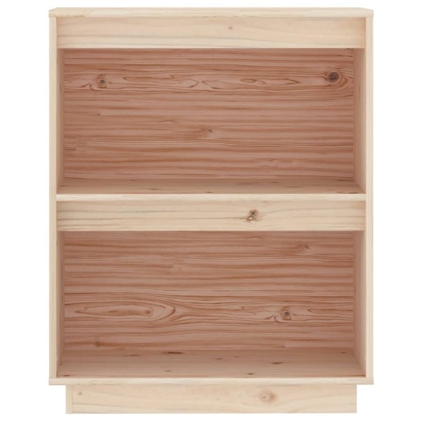 Mesa consola de madera maciza de pino 60x34x75 cm