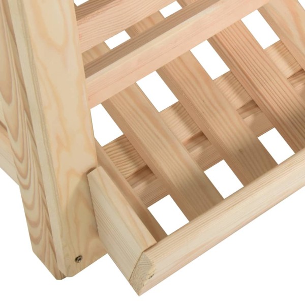 Caja para patatas madera maciza de pino 60x40x50 cm Caja para patatas madera maciza de pino 60x40x50 cm