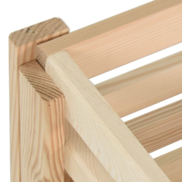 Caja para patatas madera maciza de pino 60x40x50 cm Caja para patatas madera maciza de pino 60x40x50 cm