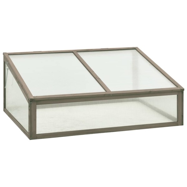 Invernadero de madera de abeto 100x65x40 cm Invernadero de madera de abeto 100x65x40 cm