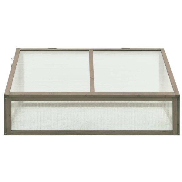Invernadero de madera de abeto 100x65x40 cm Invernadero de madera de abeto 100x65x40 cm