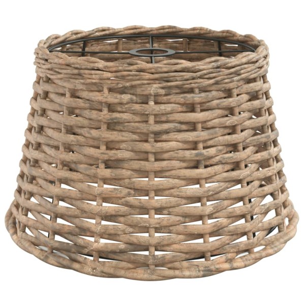 Pantalla para lámpara de techo mimbre marrón Ø38x23 cm Pantalla para lámpara de techo mimbre marrón Ø38x23 cm