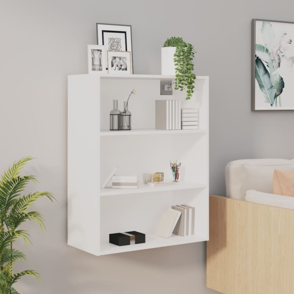 Armario colgante de pared blanco 69,5x32,5x90 cm Armario colgante de pared blanco 69,5x32,5x90 cm