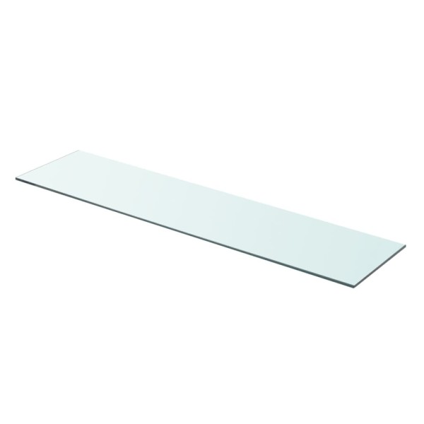 Panel de estante vidrio claro 90x20 cm Panel de estante vidrio claro 90x20 cm