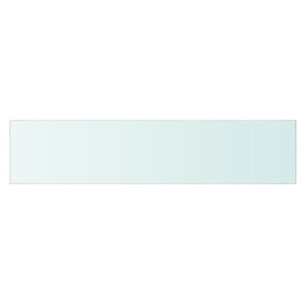 Panel de estante vidrio claro 90x20 cm Panel de estante vidrio claro 90x20 cm