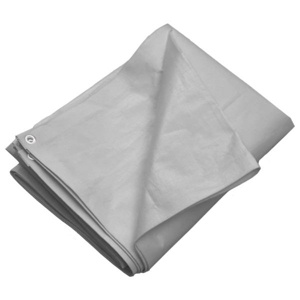 Lona HDPE gris 260 g/m² 2x3 m Lona HDPE gris 260 g/m² 2x3 m