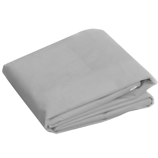 Lona HDPE gris 260 g/m² 2x3 m Lona HDPE gris 260 g/m² 2x3 m