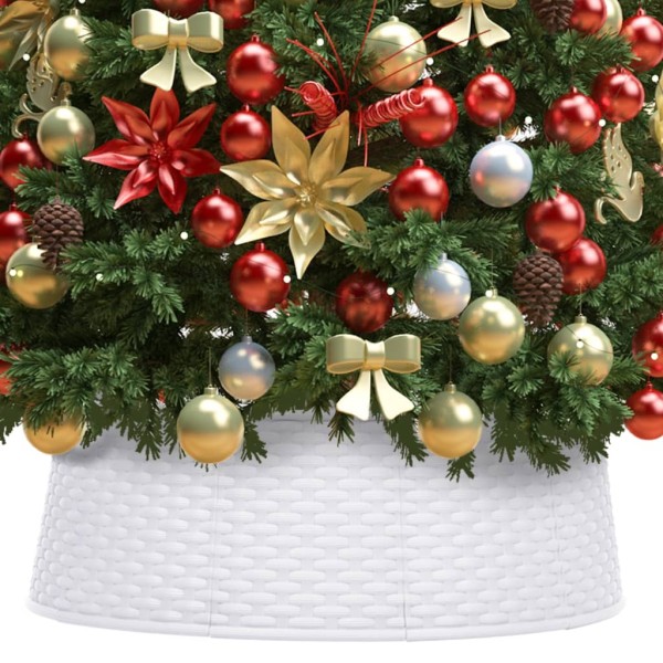Falda del árbol de Navidad blanca Ø65x19,5 cm Falda del árbol de Navidad blanca Ø65x19,5 cm