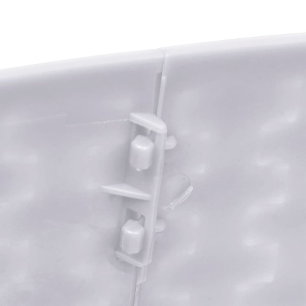 Falda del árbol de Navidad blanca Ø65x19,5 cm Falda del árbol de Navidad blanca Ø65x19,5 cm