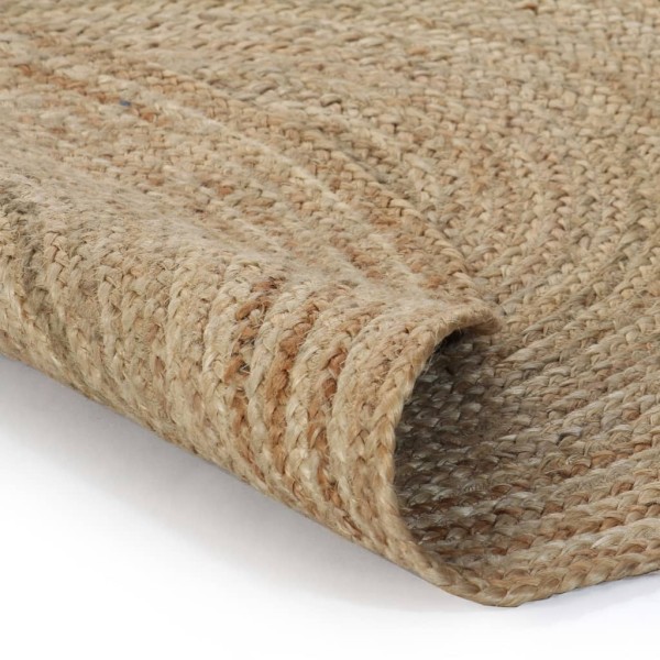 Alfombra redonda 90 cm yute trenzado Alfombra redonda 90 cm yute trenzado