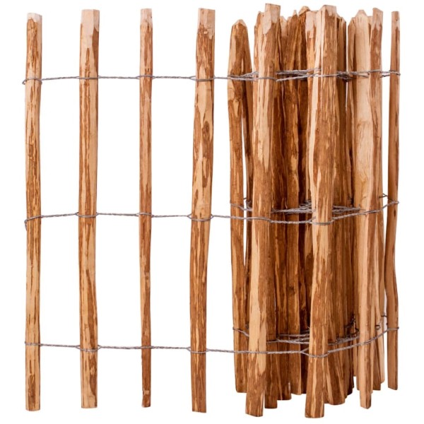Valla de jardín madera de avellano 90x500 cm Valla de jardín madera de avellano 90x500 cm