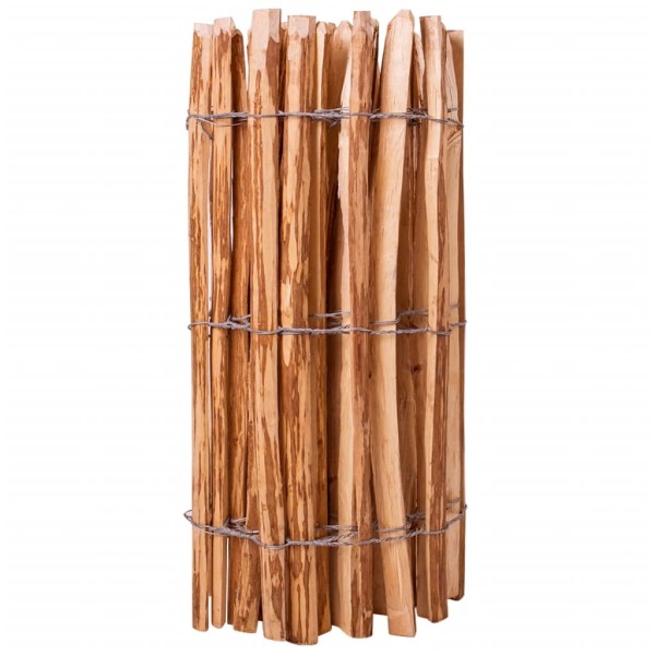 Valla de jardín madera de avellano 90x500 cm Valla de jardín madera de avellano 90x500 cm