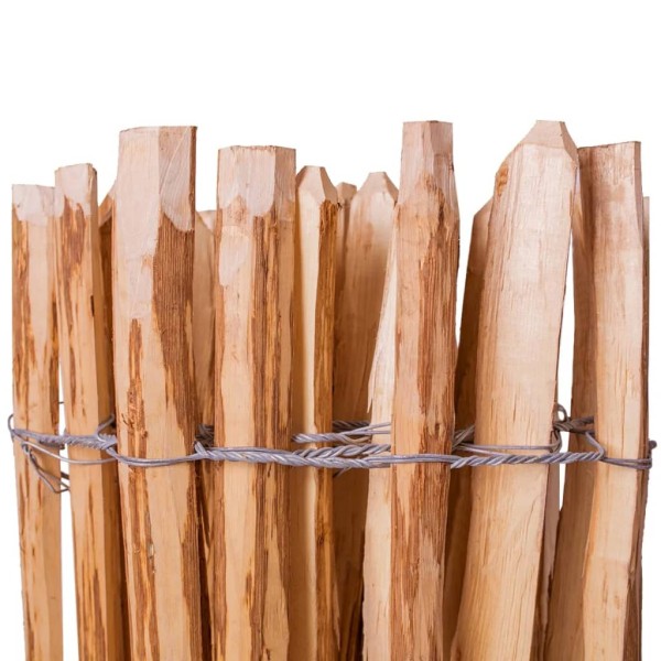 Valla de jardín madera de avellano 90x500 cm Valla de jardín madera de avellano 90x500 cm