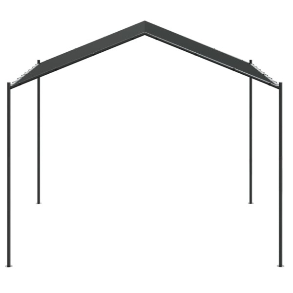 Carpa acero y tela gris antracita 4x3 m Carpa acero y tela gris antracita 4x3 m