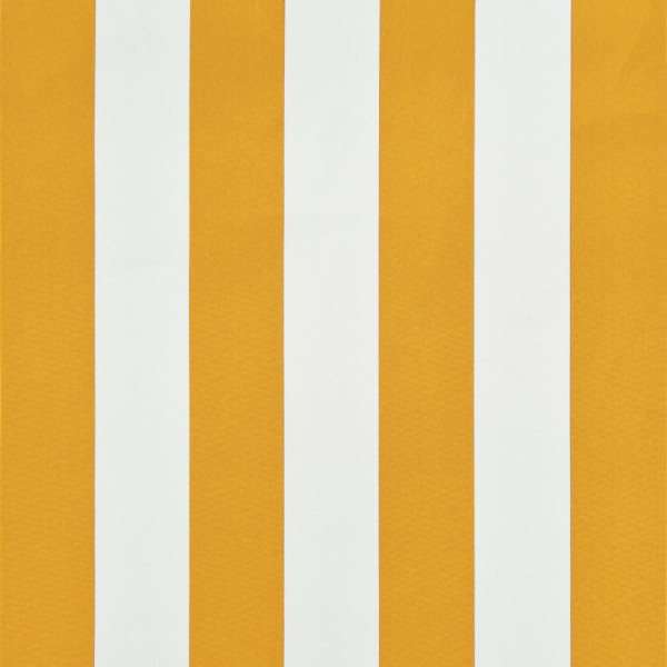 Toldo retráctil con LED amarillo y blanco 150x150 cm Toldo retráctil con LED amarillo y blanco 150x150 cm