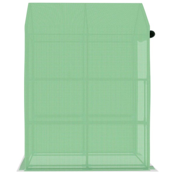 Invernadero con estantes acero 143x143x195 cm Invernadero con estantes acero 143x143x195 cm