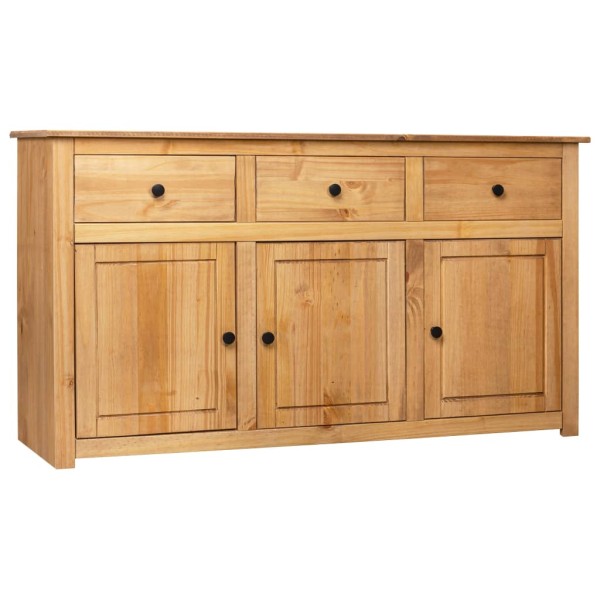 Aparador de madera maciza de pino estilo Panamá 135x40x80 cm Aparador de madera maciza de pino estilo Panamá 135x40x80 cm