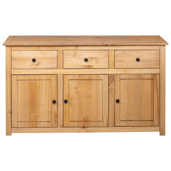 Aparador de madera maciza de pino estilo Panamá 135x40x80 cm Aparador de madera maciza de pino estilo Panamá 135x40x80 cm