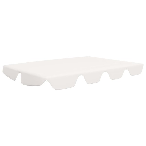 Dosel de repuesto columpio de jardín blanco 150/130x105/70 cm Dosel de repuesto columpio de jardín blanco 150/130x105/70 cm