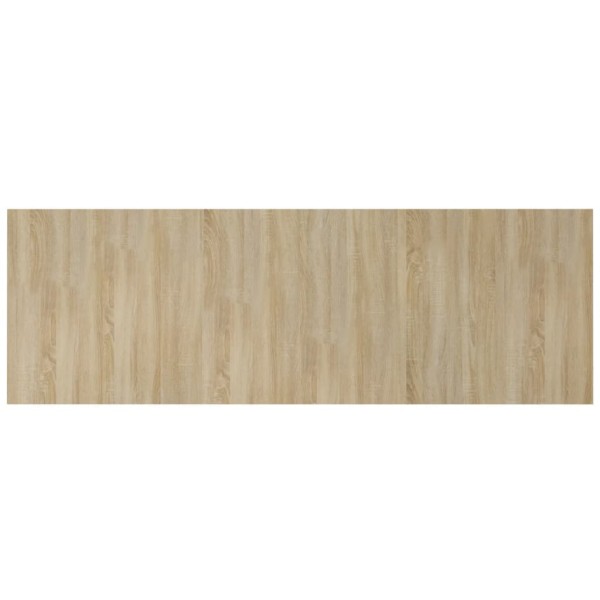 Cabecero pared madera contrachapada roble Sonoma 240x1,5x80cm Cabecero pared madera contrachapada roble Sonoma 240x1,5x80cm