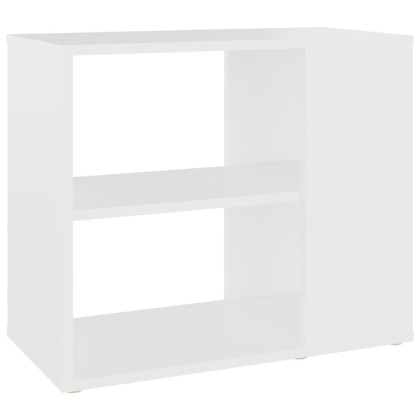 Armario auxiliar de madera contrachapada blanco 60x30x50 cm Armario auxiliar de madera contrachapada blanco 60x30x50 cm