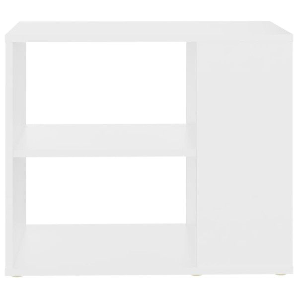 Armario auxiliar de madera contrachapada blanco 60x30x50 cm Armario auxiliar de madera contrachapada blanco 60x30x50 cm