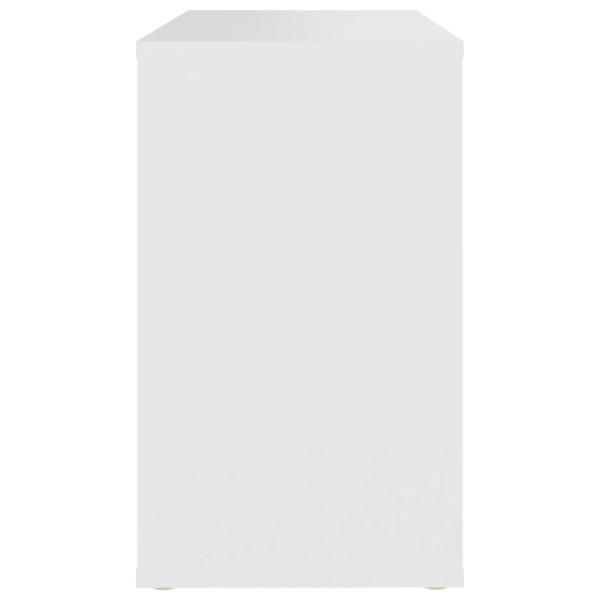 Armario auxiliar de madera contrachapada blanco 60x30x50 cm Armario auxiliar de madera contrachapada blanco 60x30x50 cm