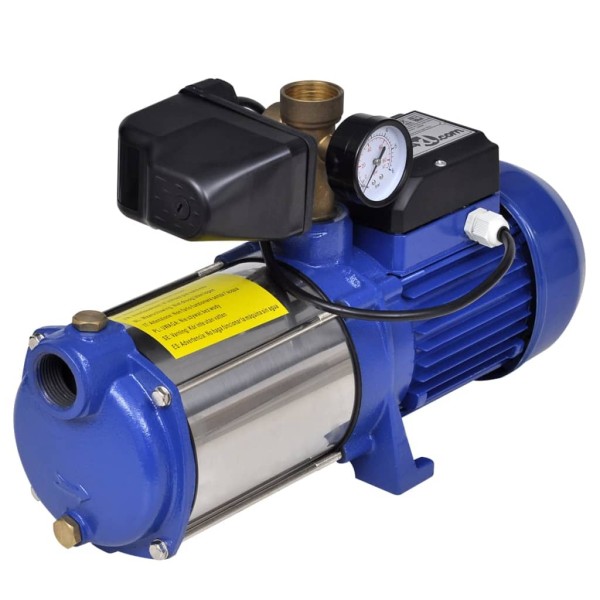 Bomba de agua inyectores con calibre 1300 W 5100 L/h azul Bomba de agua inyectores con calibre 1300 W 5100 L/h azul