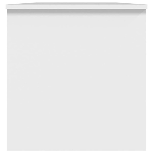 Mesa de centro madera contrachapada blanco 102x50x52,5 cm Mesa de centro madera contrachapada blanco 102x50x52,5 cm