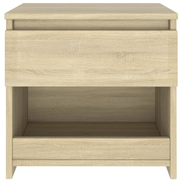 Mesitas de noche 2 uds madera contrachapada roble 40x30x39 cm Mesitas de noche 2 uds madera contrachapada roble 40x30x39 cm
