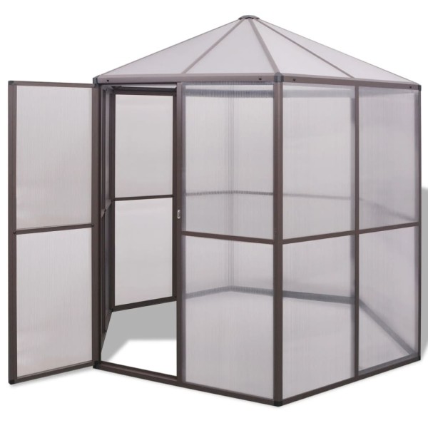 Invernadero de aluminio 240x211x232 cm Invernadero de aluminio 240x211x232 cm
