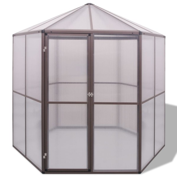 Invernadero de aluminio 240x211x232 cm Invernadero de aluminio 240x211x232 cm