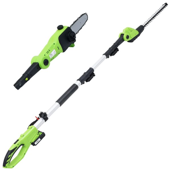 Podadora y sierra 2 en 1 batería 20 V 1500 mAh Li-ion Podadora y sierra 2 en 1 batería 20 V 1500 mAh Li-ion