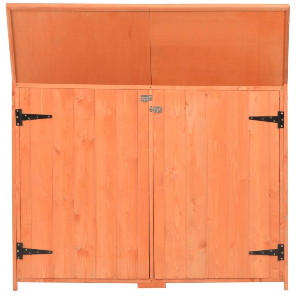 Caseta de almacenamiento de jardín de madera 120x50x91 cm Caseta de almacenamiento de jardín de madera 120x50x91 cm