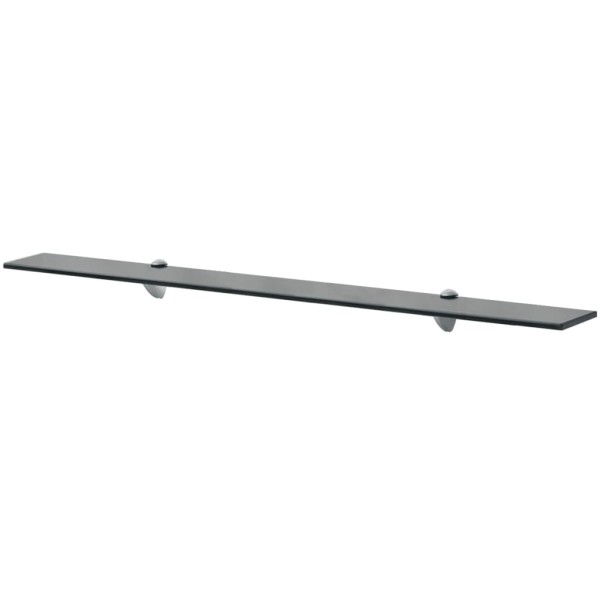 Estante flotante de cristal 100x10 cm 8 mm Estante flotante de cristal 100x10 cm 8 mm