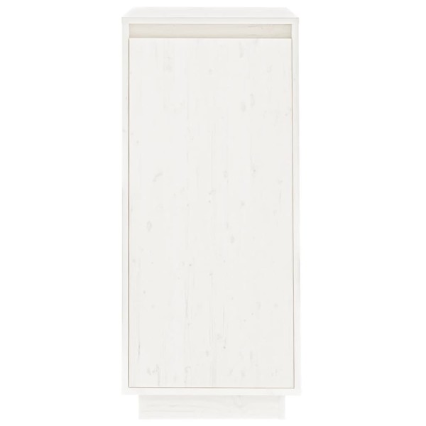 Armario zapatero de madera maciza de pino blanco 35x35x80 cm Armario zapatero de madera maciza de pino blanco 35x35x80 cm