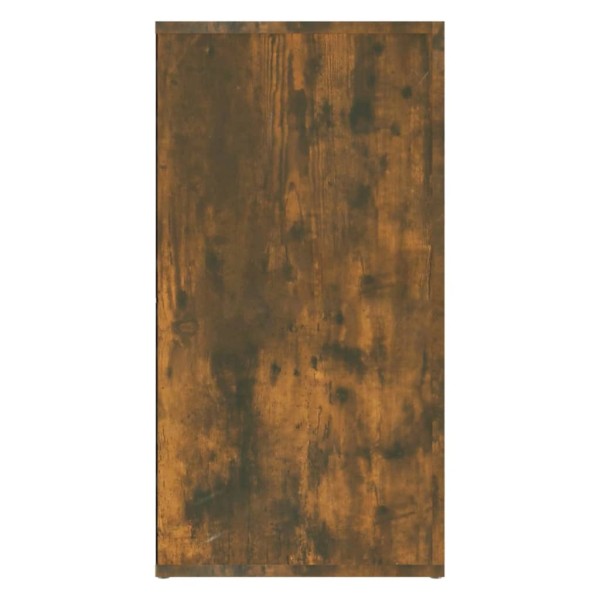Aparador madera contrachapada color roble ahumado 120x36x69 cm Aparador madera contrachapada color roble ahumado 120x36x69 cm