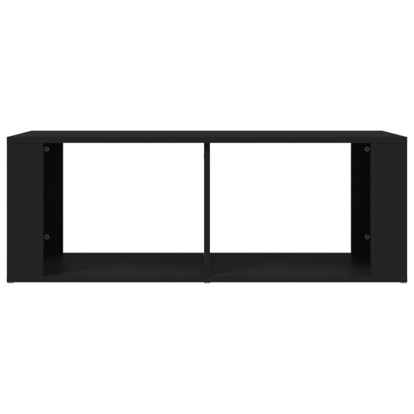 Mesa de centro madera contrachapada negro 100x50x36 cm Mesa de centro madera contrachapada negro 100x50x36 cm
