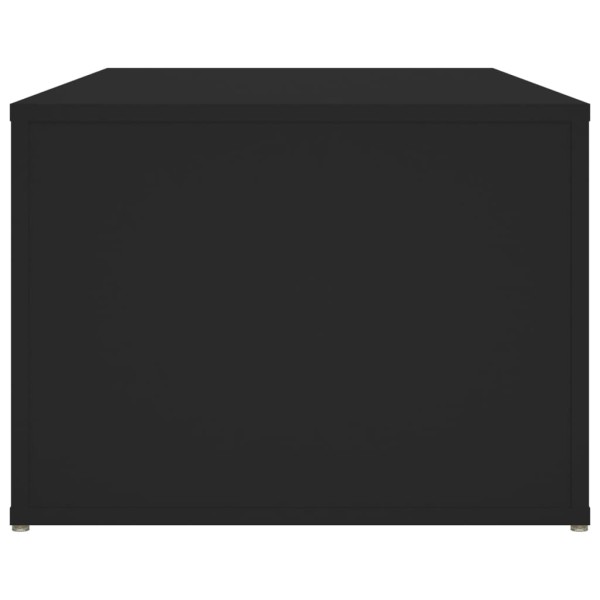 Mesa de centro madera contrachapada negro 100x50x36 cm Mesa de centro madera contrachapada negro 100x50x36 cm