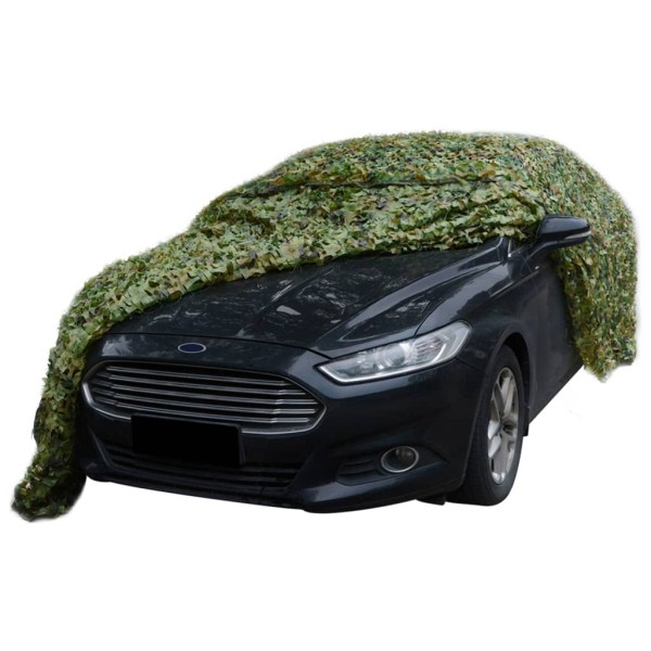 Red de camuflaje con bolsa de almacenamiento verde 3x8 m Red de camuflaje con bolsa de almacenamiento verde 3x8 m