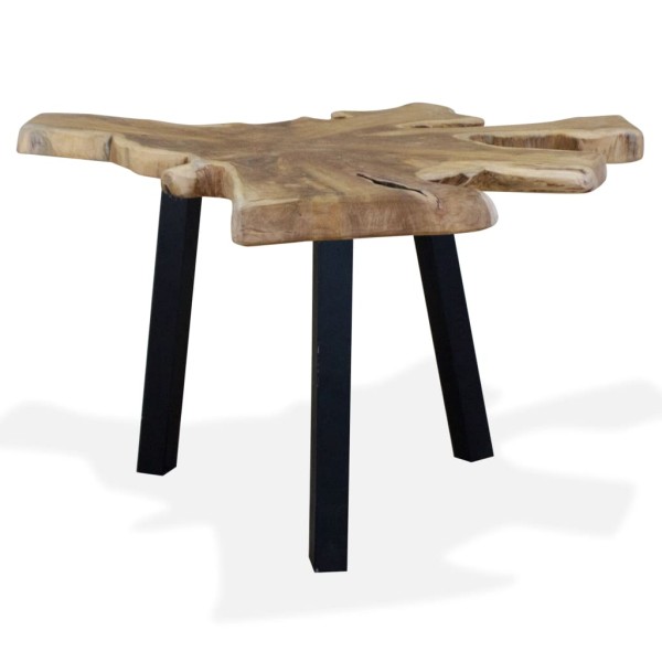 Mesa de centro de madera de teca genuina 80x70x38 cm Mesa de centro de madera de teca genuina 80x70x38 cm