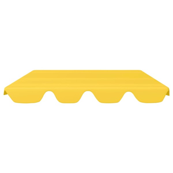 Dosel de repuesto columpio jardín amarillo 188/168x145/110 cm Dosel de repuesto columpio jardín amarillo 188/168x145/110 cm