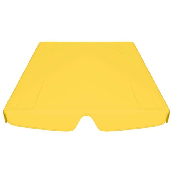 Dosel de repuesto columpio jardín amarillo 188/168x145/110 cm Dosel de repuesto columpio jardín amarillo 188/168x145/110 cm