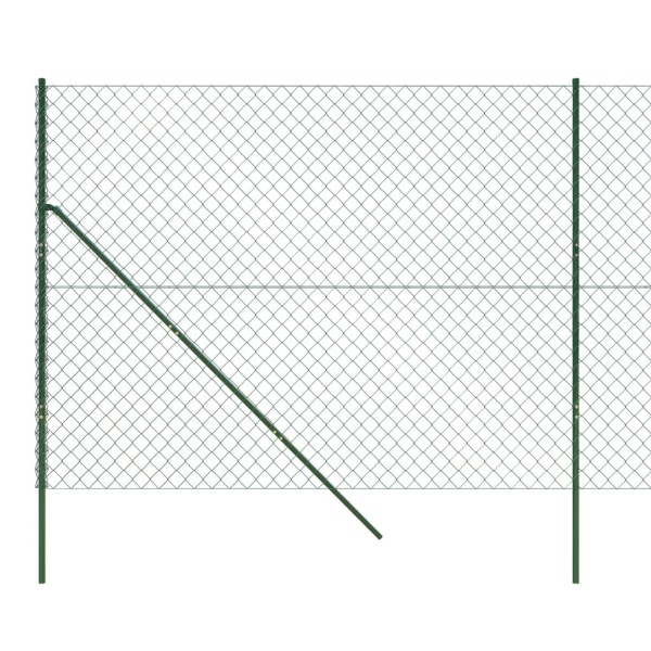 Cerca de alambre verde 1,6x10 m Cerca de alambre verde 1,6x10 m
