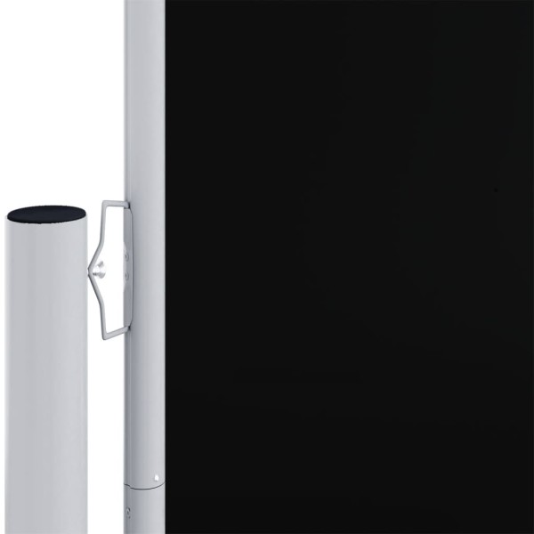 Toldo lateral retráctil negro 160x1200 cm Toldo lateral retráctil negro 160x1200 cm