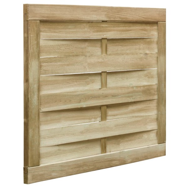 Puerta de jardín madera de pino impregnada verde 100x75 cm Puerta de jardín madera de pino impregnada verde 100x75 cm