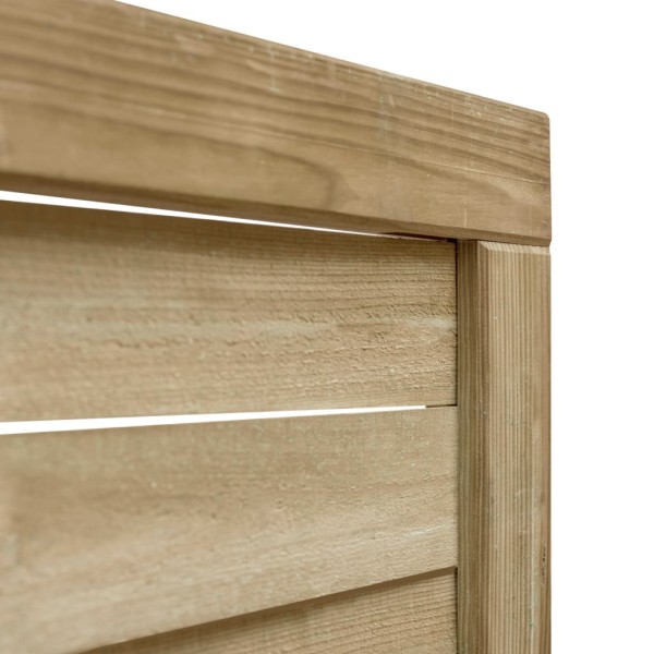 Puerta de jardín madera de pino impregnada verde 100x75 cm Puerta de jardín madera de pino impregnada verde 100x75 cm
