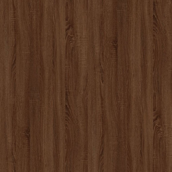 Mesa de centro madera y hierro roble marrón 80x50x45 cm
