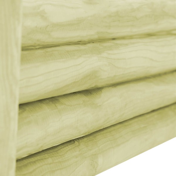 Arriate de madera de pino impregnada 120x40x42 cm Arriate de madera de pino impregnada 120x40x42 cm